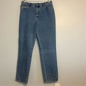 Vintage Lauren Jeans Co. Womens Jeans Classic 100% Cotton Sz 14 Mom High Rise